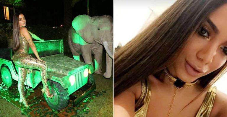 Confira os detalhes da festa de aniversário de Anitta