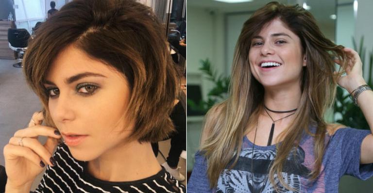 Julianne Trevisol muda o visual e adere ao megahair