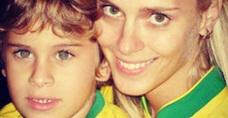 Carolina Dieckmann festeja os 18 anos do filho mais velho
