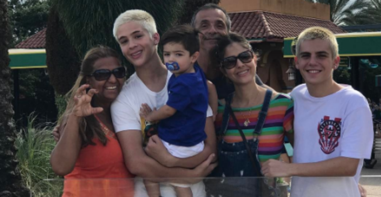 João Guilherme curte férias em Orlando