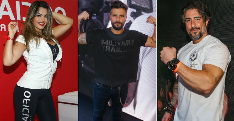 Famosos exibem corpos sarados no Arnold Classic