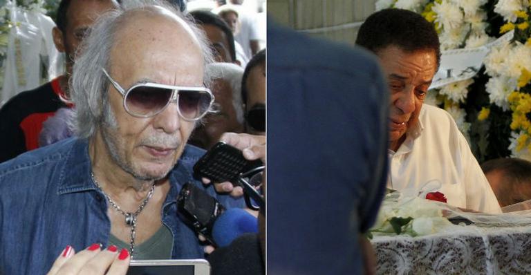 Erasmo Carlos e Agnaldo Timóteo dão o último adeus a Jerry Adriani