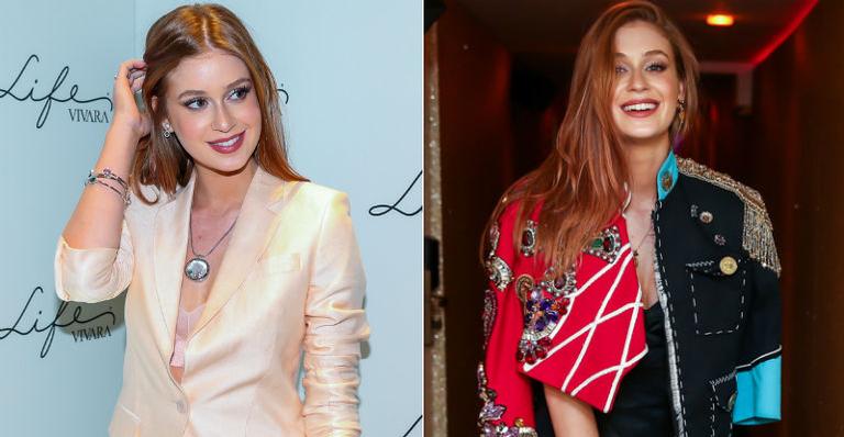 Marina Ruy Barbosa participa de dois eventos na mesma noite (e arrasa nos dois)
