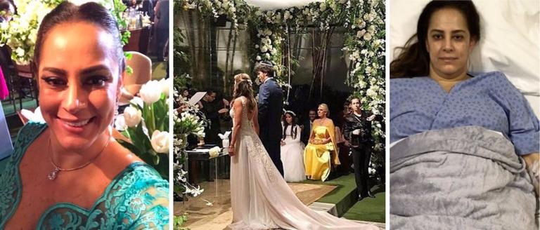 Silvia Abravanel é internada com pneumonia após casamento da irmã