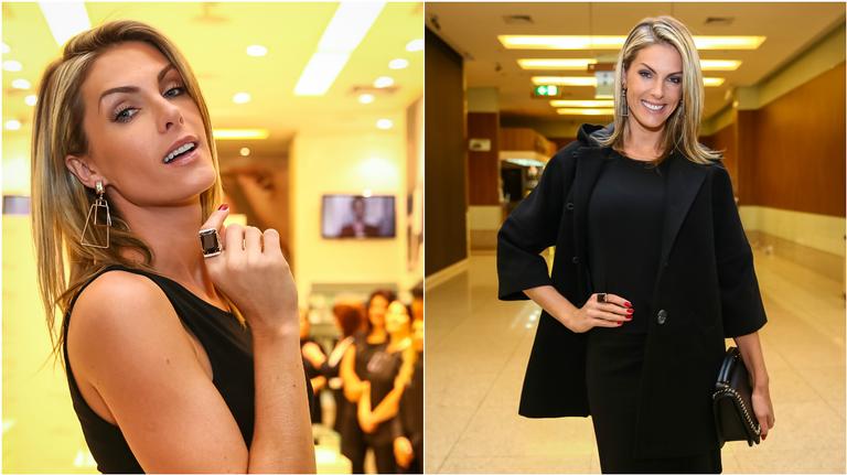 Ana Hickmann lança linha de joias em shopping de São Paulo