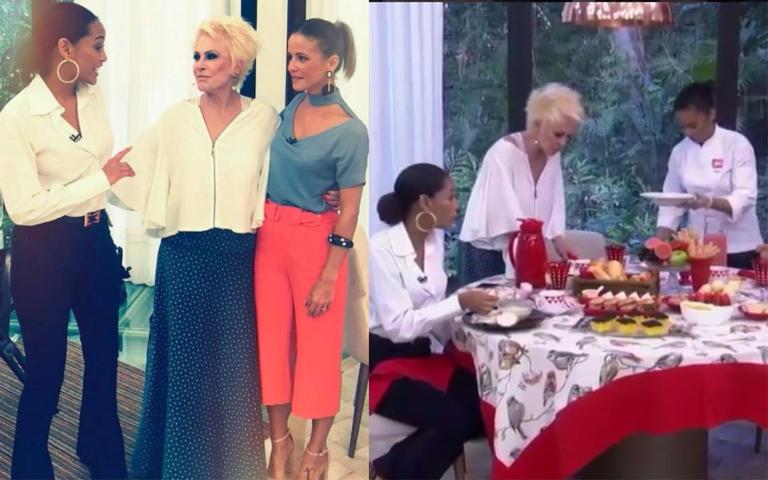 Tais Araújo comenta episódio da abóbora no Mais Você: “Preferi ser verdadeira com ela”