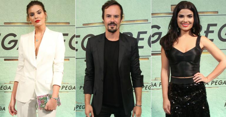 Elenco de ‘Pega Pega’ se reúne na festa de lançamento da novela