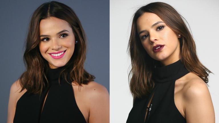Bruna Marquezine: “Eu curto muito maquiagem”