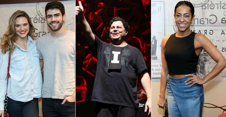 Famosos assistem a peça ‘Desesperados’, com Marcus Majella