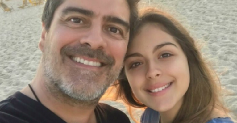 Junno Andrade posta raro clique ao lado da filha: “Amor que não cabe em mim”
