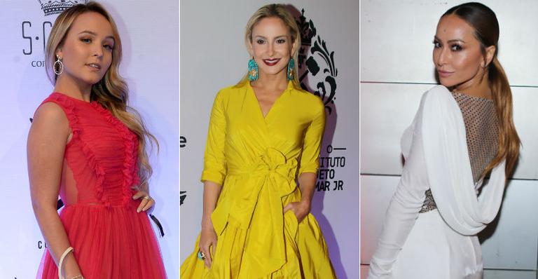 Famosos capricham nos looks para evento beneficente organizado por Neymar