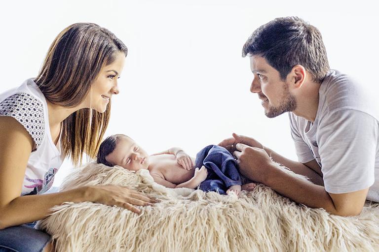 Maria Cecília e Rodolfo apresentam Pedro, o primeiro filho