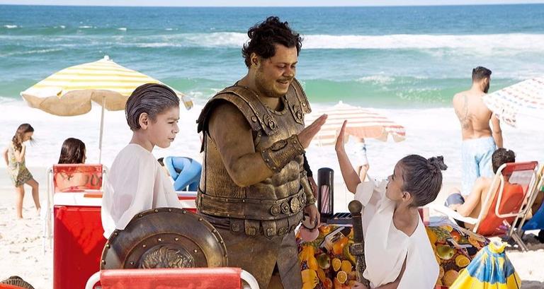 Marcus Majella mostra o seu lado tiozão nos cinemas