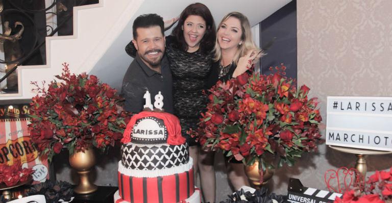 Marcos, da dupla com Belutti, festeja aniversário de 18 anos da filha