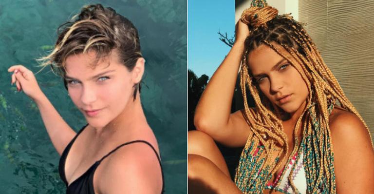 Isabella Santoni muda radicalmente o visual e adere às tranças