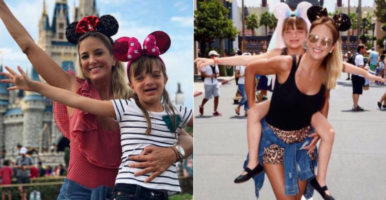 Ticiane Pinheiro comemora o aniversário da filha em Orlando: “Completa meu coração”