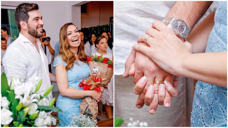 Os detalhes do casamento “secreto” de Solange Almeida