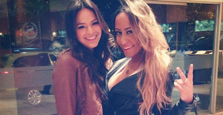 Rafaella Santos, irmã de Neymar, parabeniza Bruna Marquezine