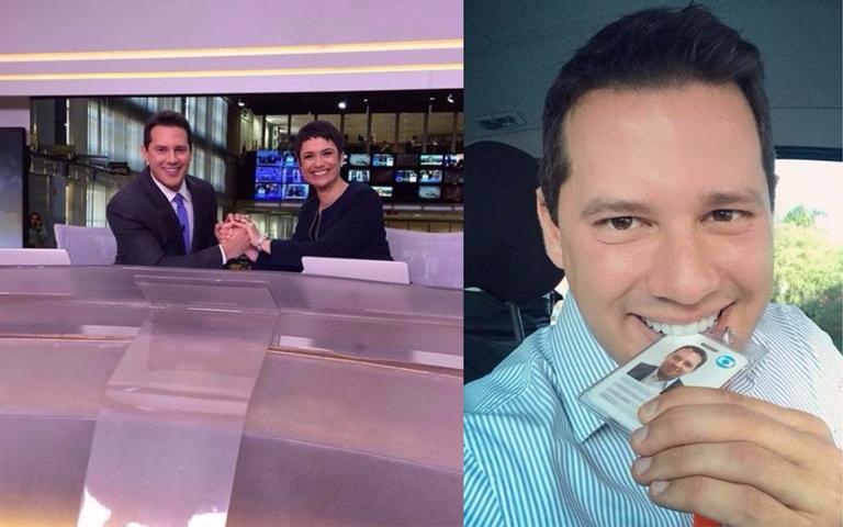 Dony De Nuccio estreia no Jornal Hoje