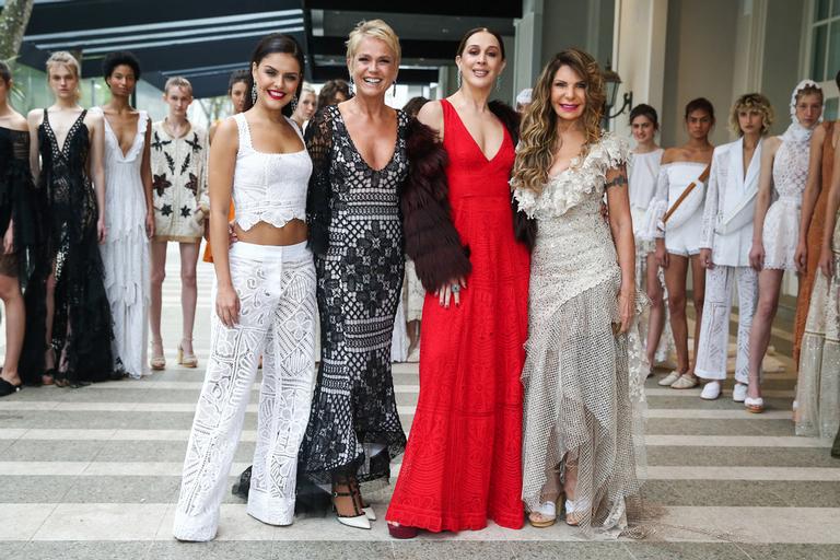 Estrelas brilham no desfile beneficente de Martha Medeiros em SP