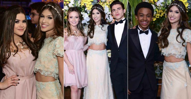 Fernanda Concon faz festa de 15 anos e reúne elenco de ‘Carrossel’
