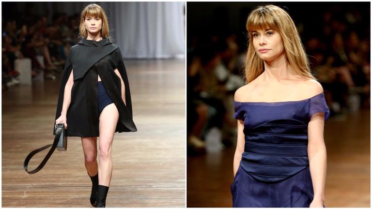 Alinne Moraes de volta às passarelas! Atriz é estrela de desfile na São Paulo Fashion Week