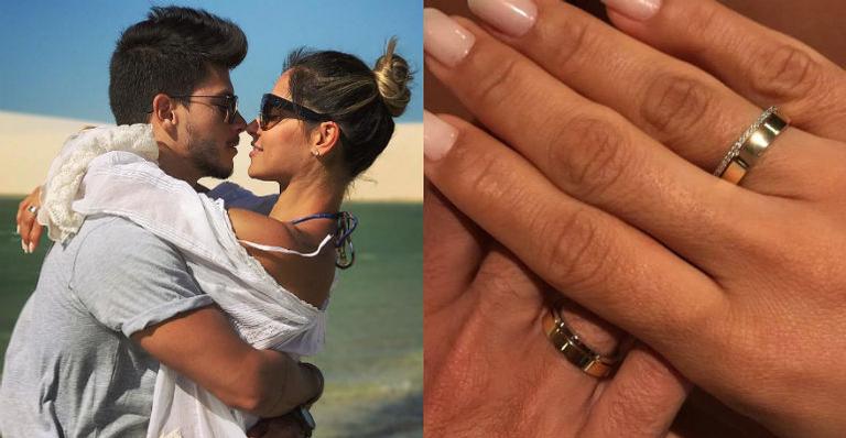 Após 2 meses de namoro, Mayra Cardi e Arthur Aguiar anunciam casamento