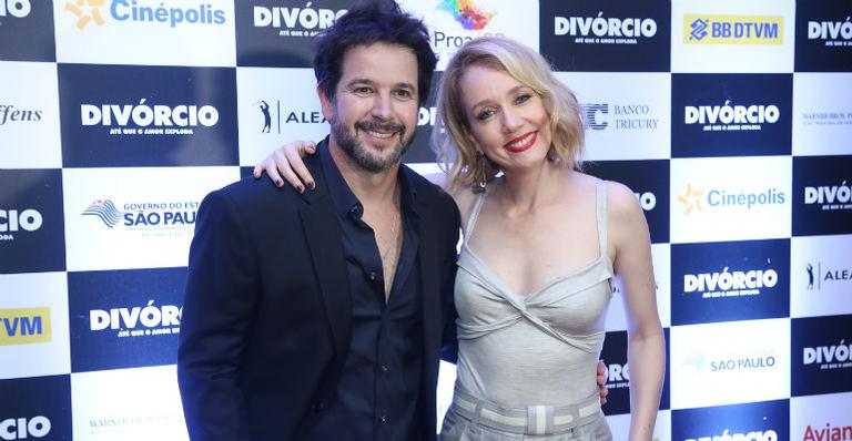 Murilo Benício e Camila Morgado lançam o filme ‘Divórcio’ no Rio de Janeiro