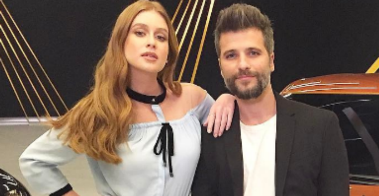 Bruno Gagliasso viaja com Xandinho Negrão e manda recado para Marina Ruy Barbosa