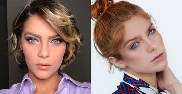 Isabella Santoni muda radicalmente o visual e fica ruiva