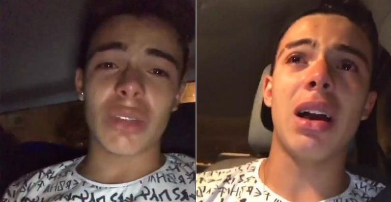 Thomaz Costa se emociona ao reencontrar avô desaparecido