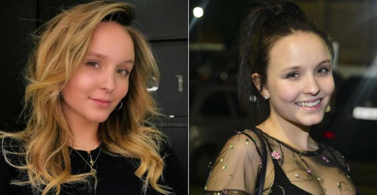 Larissa Manoela muda o visual e fica morena para novo trabalho na TV