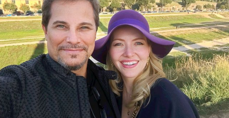 Edson Celulari curte lua de mel com a esposa na Espanha