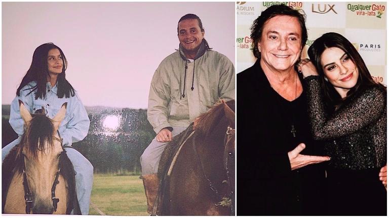Cleo Pires parabeniza o pai, Fábio Jr., pelo aniversário de 64 anos