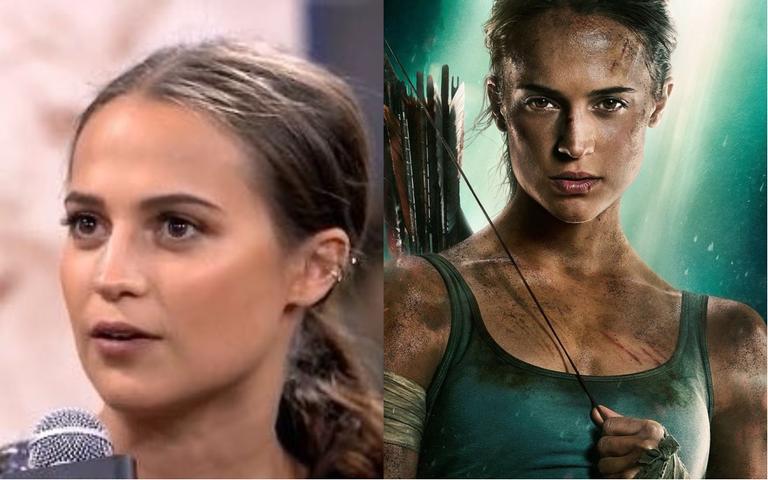 Alicia Vikander vem ao Brasil para a CCXP2017 e cai no samba