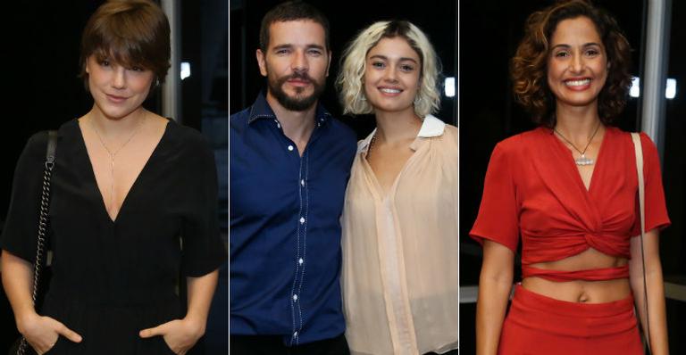 Atores prestigiam show de Chico Buarque no Rio de Janeiro