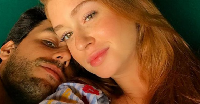 Xande Negrão comenta cenas da esposa, Marina Ruy Barbosa