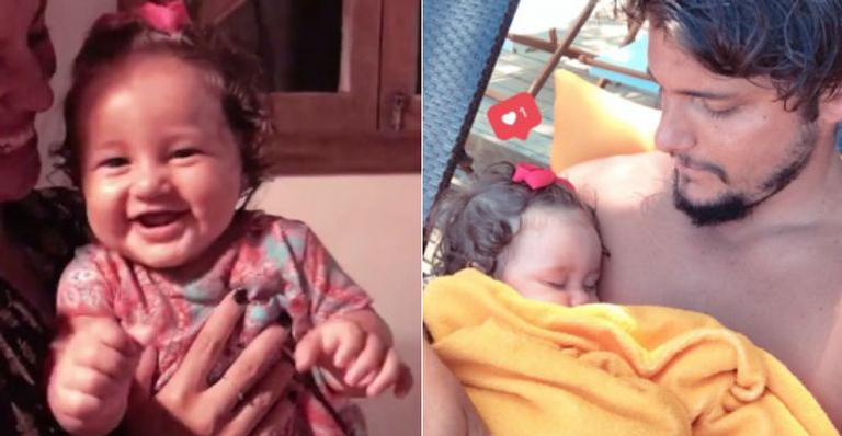Bruno Gissoni derrete internautas com fotos da filha. Vem ver!