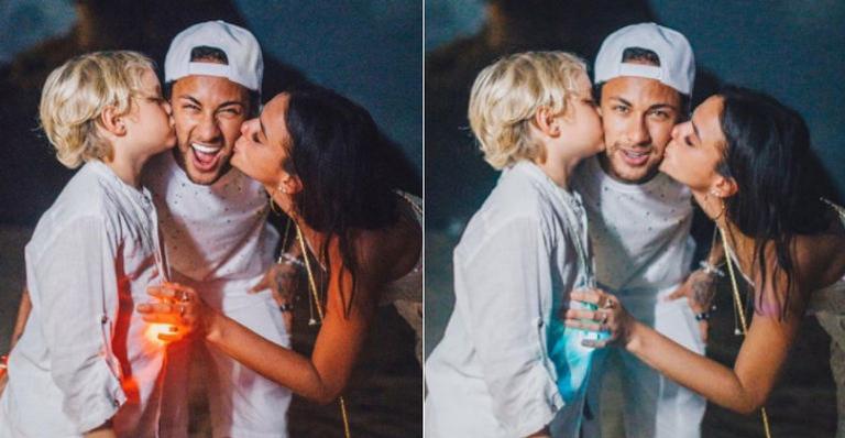 Neymar Jr. se declara para Bruna Marquezine e o filho
