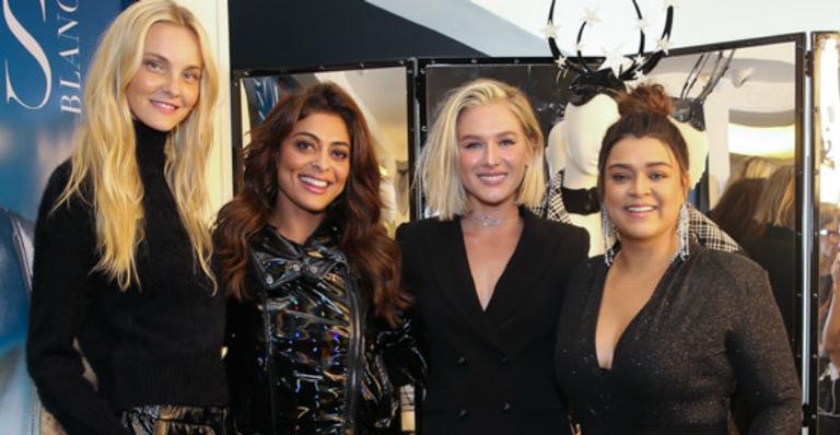 Musas se reúnem em encontro fashion na capital paulista