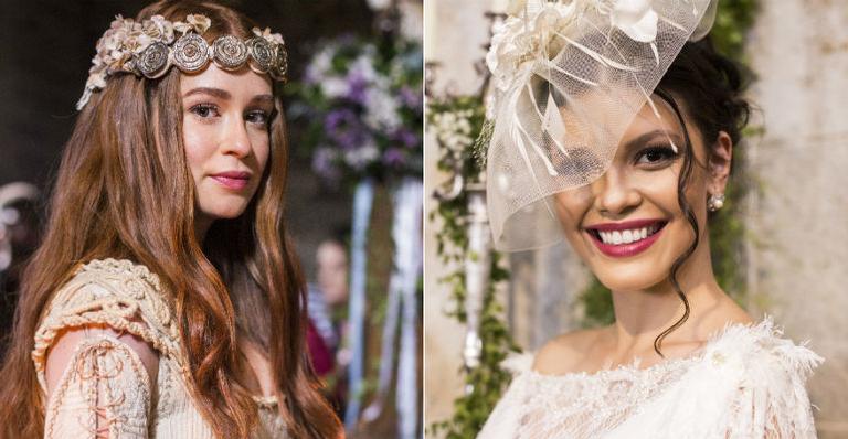 Noivas da ficção: Marina Ruy Barbosa e Vitória Strada sobem ao altar