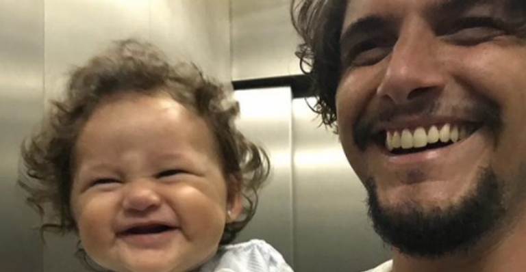 Bruno Gissoni posta foto com a filha e derrete seguidores