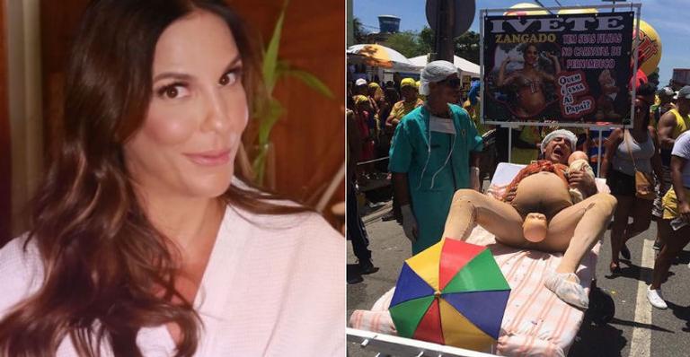 Fantasia de carnaval inspirada em Ivete Sangalo diverte a cantora: “Amei”