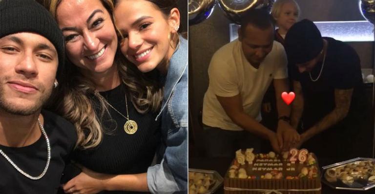 Após festão, Neymar Jr. comemora aniversário com bolinho discreto em família