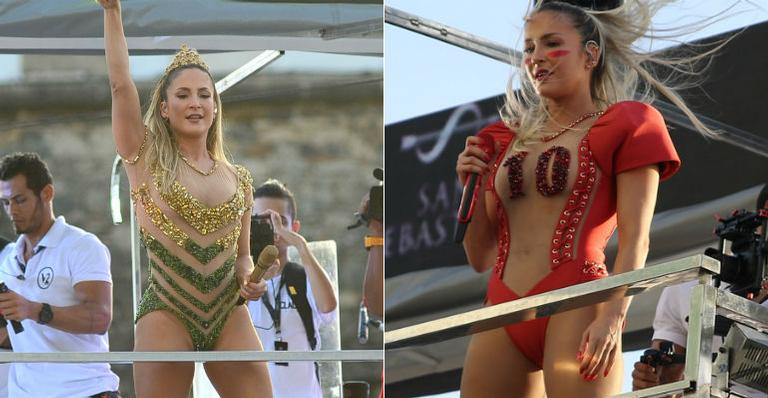 Confira os detalhes dos figurinos de carnaval de Claudia Leitte