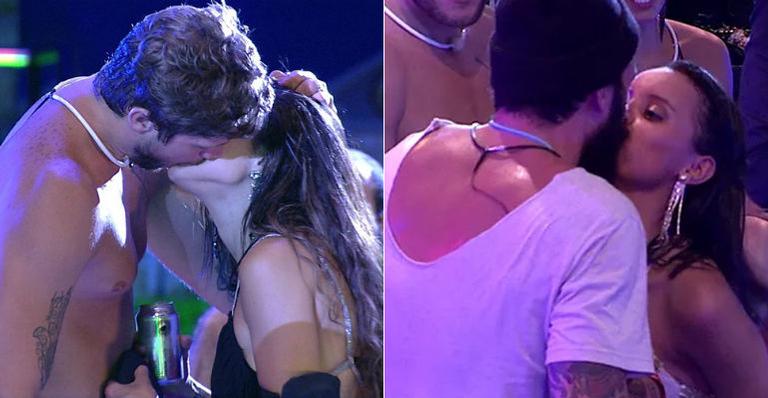 BBB18: Breno e Paula se beijam na festa, e Wagner e Gleici vão para debaixo do edredom