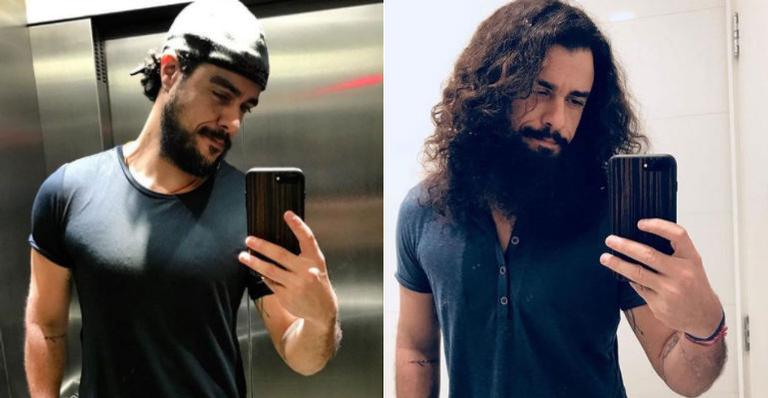 Irreconhecível: Joaquim Lopes começa a caracterização para nova novela