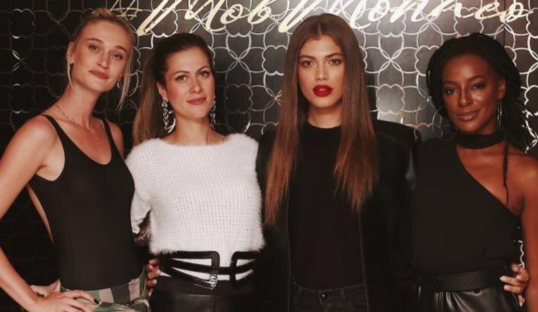 Famosas prestigiam desfile em São Paulo