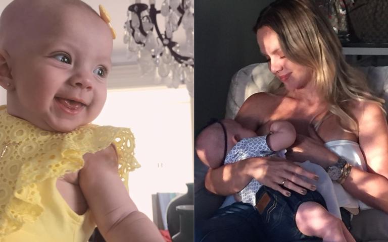 Momento fofura: Qual click de Manuela, filha da Eliana, você mais gosta?