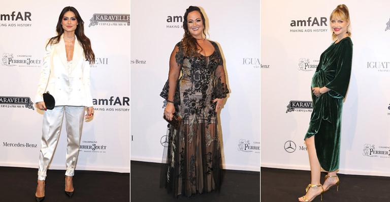 Confira os looks dos famosos no baile de gala da amfAR